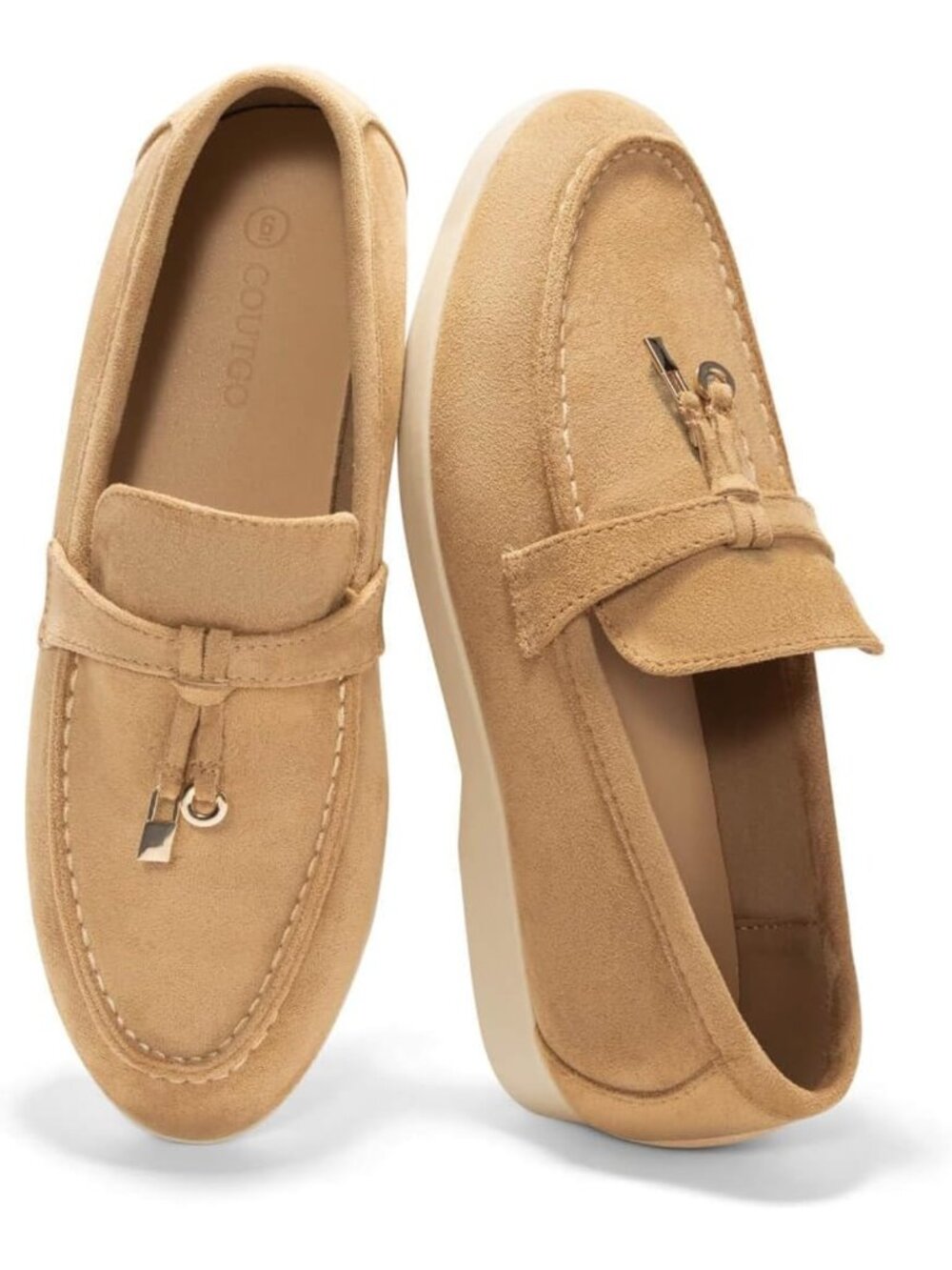 Comfortable Slip-On Moccasin Loafers for Women - Stylish Flats for Work